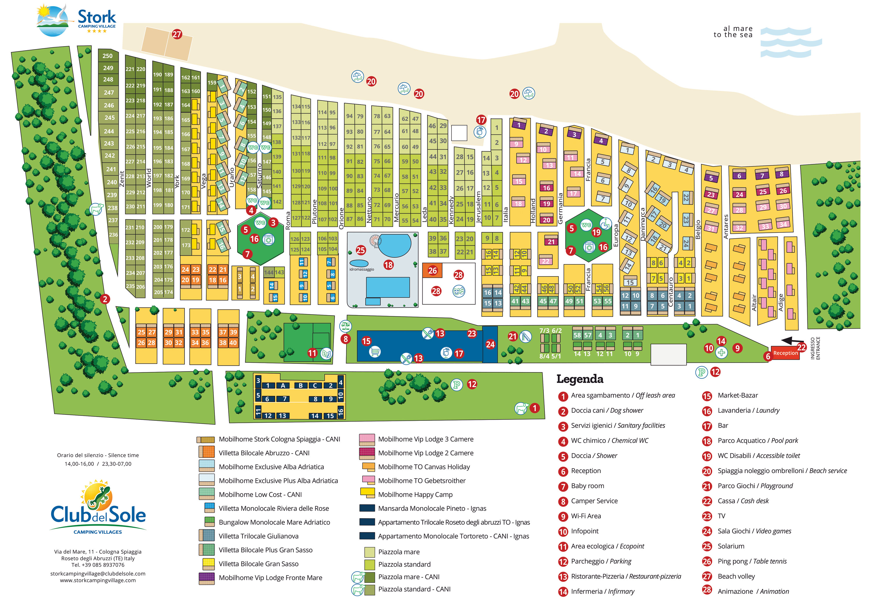 Plattegrond Stork Family Village