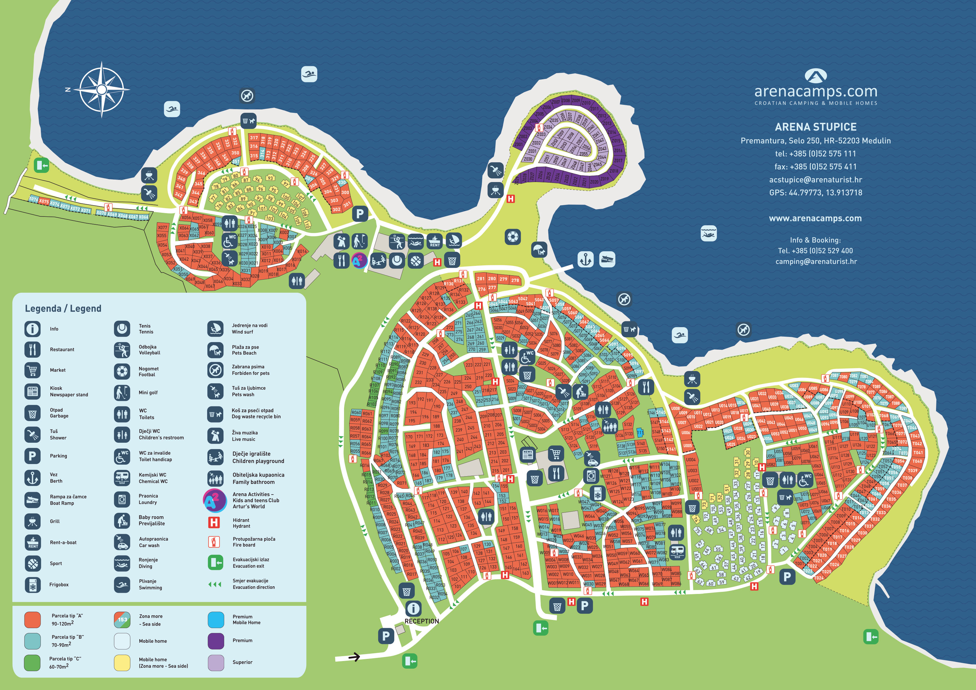 Plattegrond Stupice