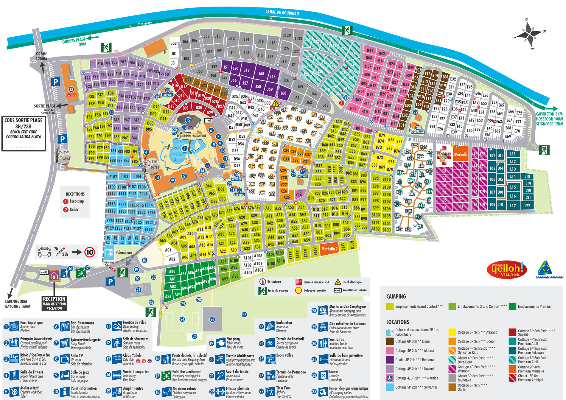 Plattegrond Sylvamar