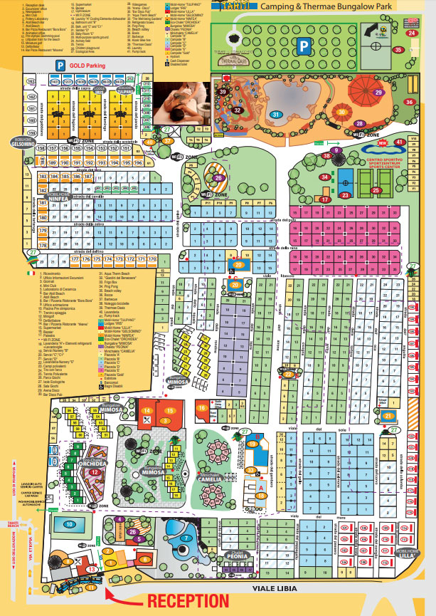 Plattegrond Tahiti Village