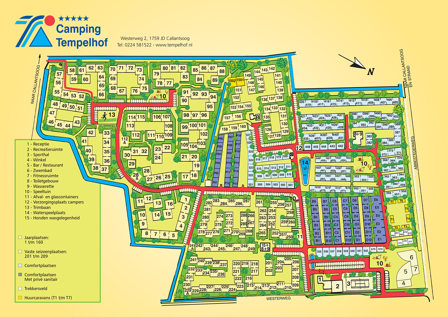 Plattegrond Tempelhof