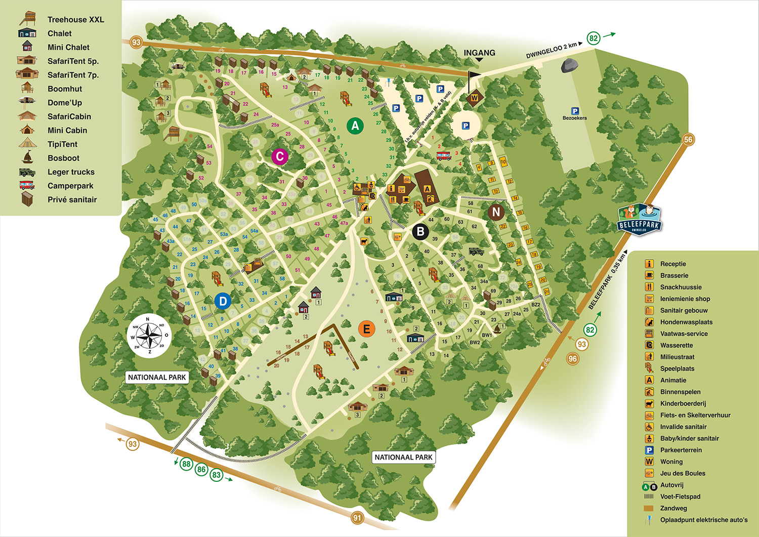 Plattegrond Torentjeshoek