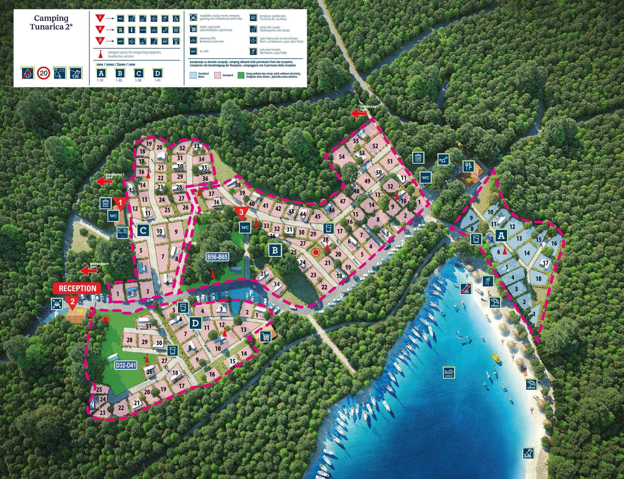 Plattegrond Tunarica