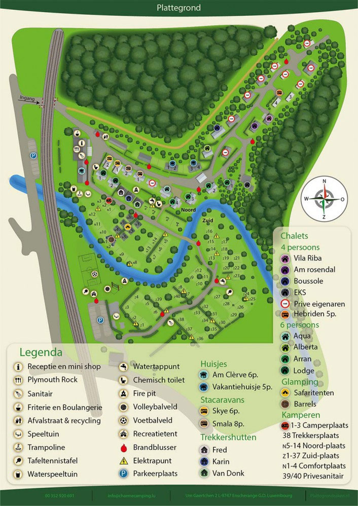 Plattegrond Val d'Or