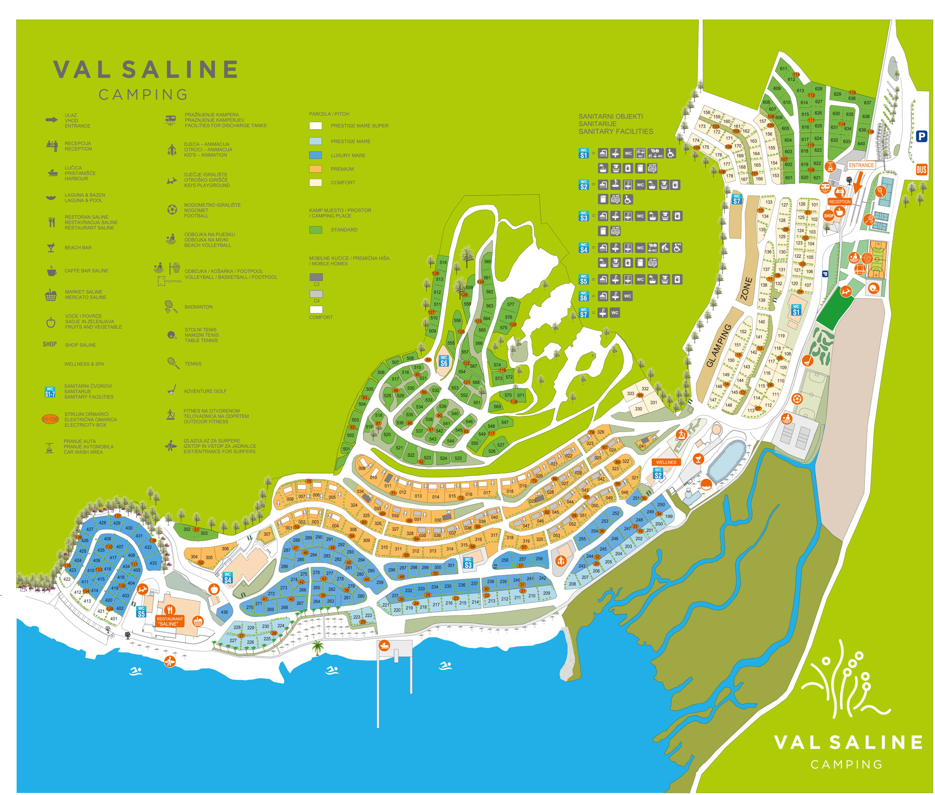 Plattegrond Val Saline