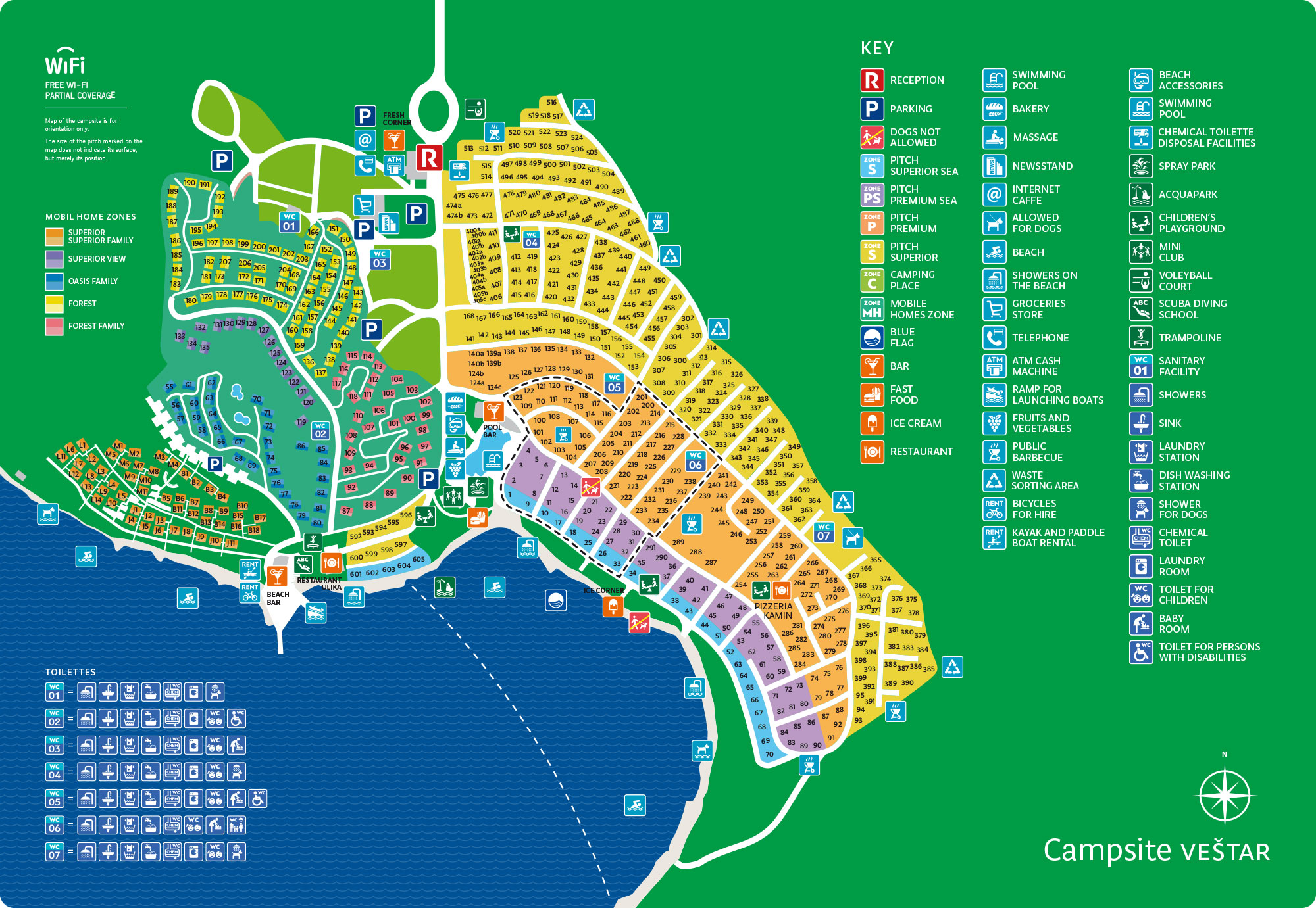 Plattegrond Veštar