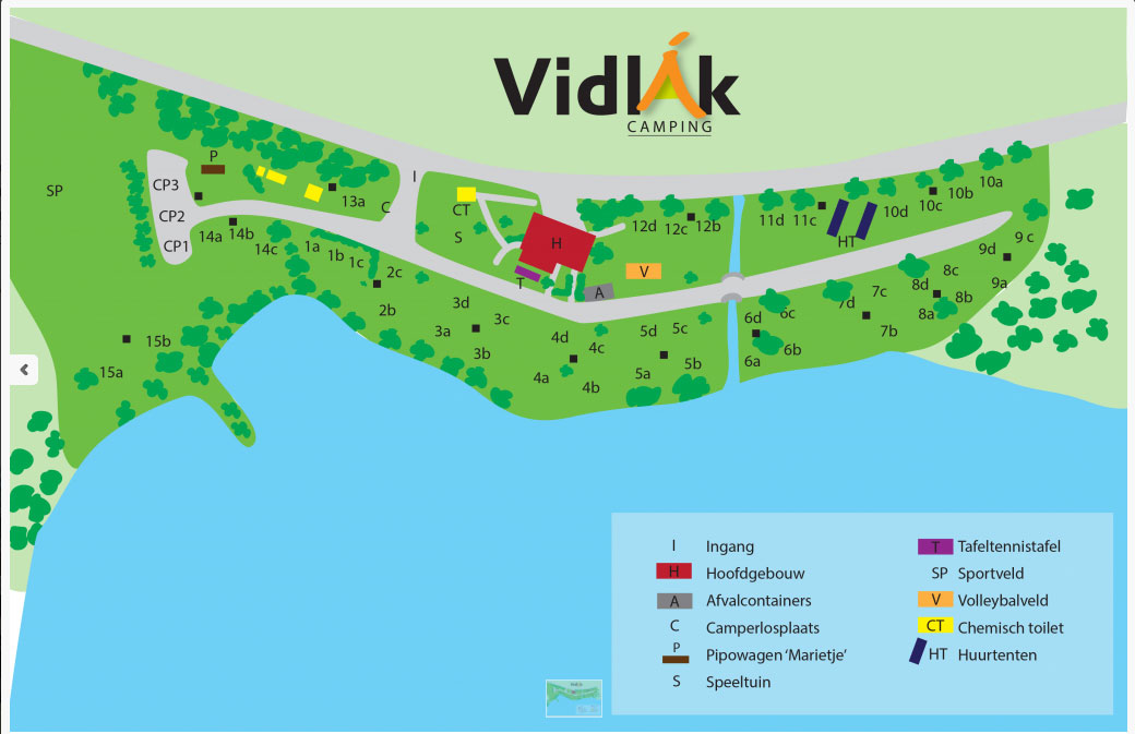 Plattegrond Vidlak