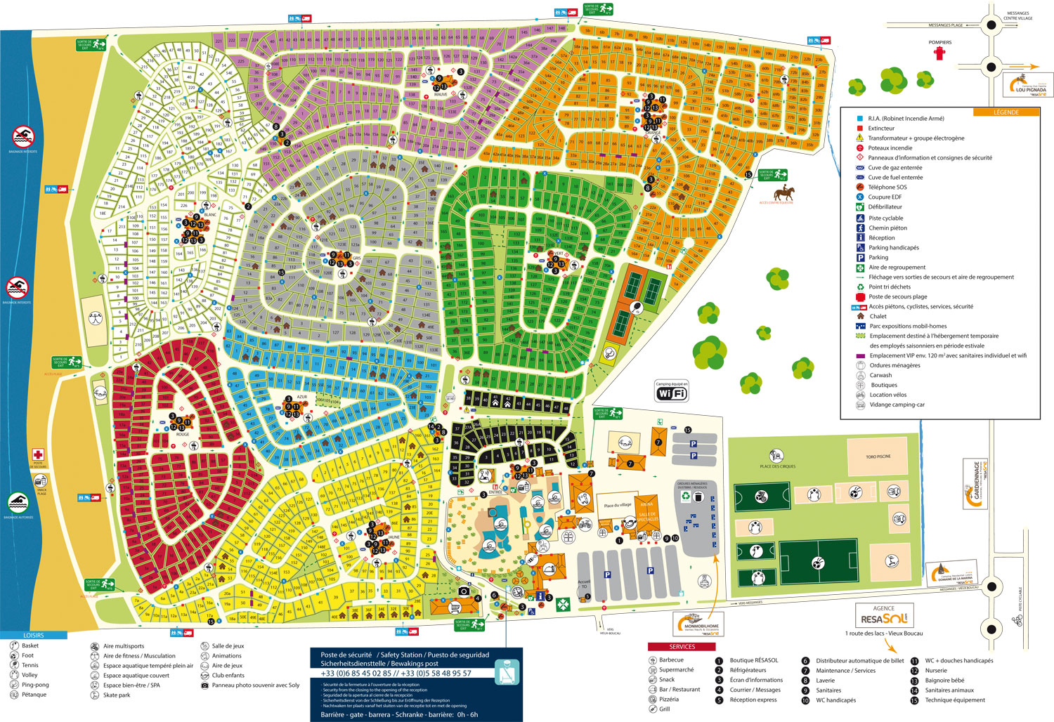 Plattegrond Village Resort & Spa Le Vieux Port