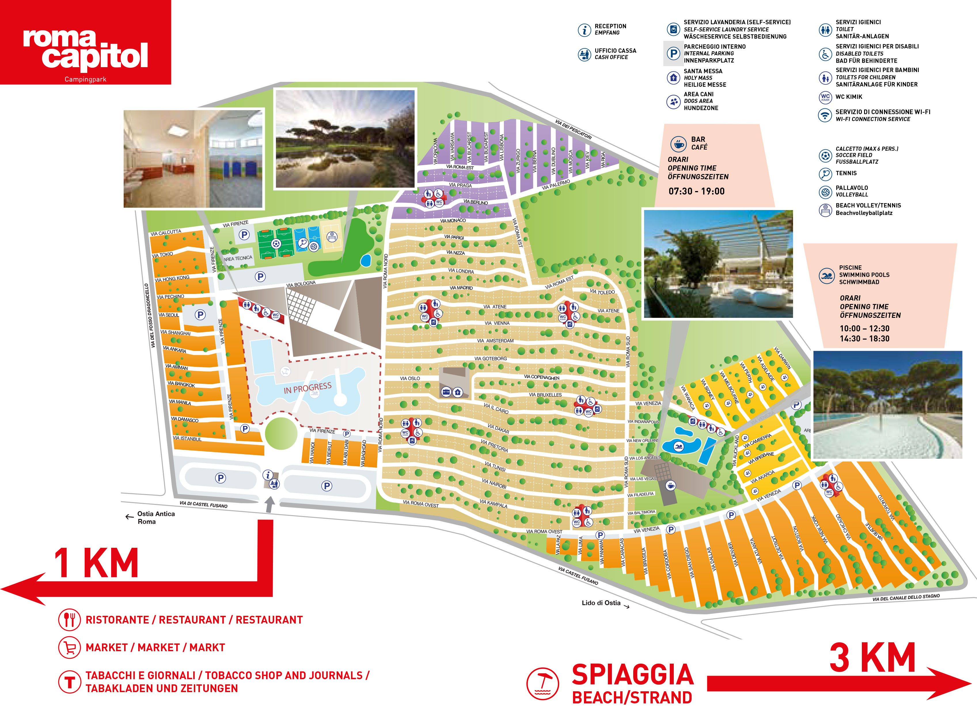 Plattegrond Village Roma Capitol