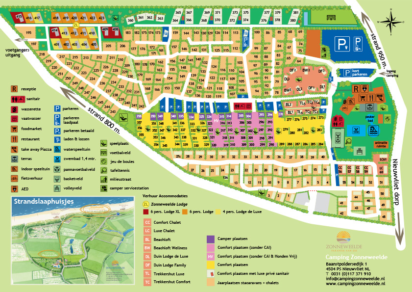 Plattegrond Zonneweelde